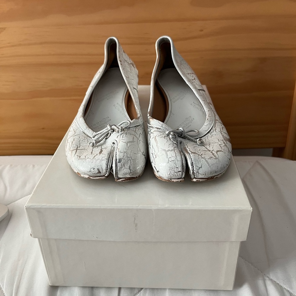 margiela hand painted tabi ballerina pumps - Picture 1 of 4